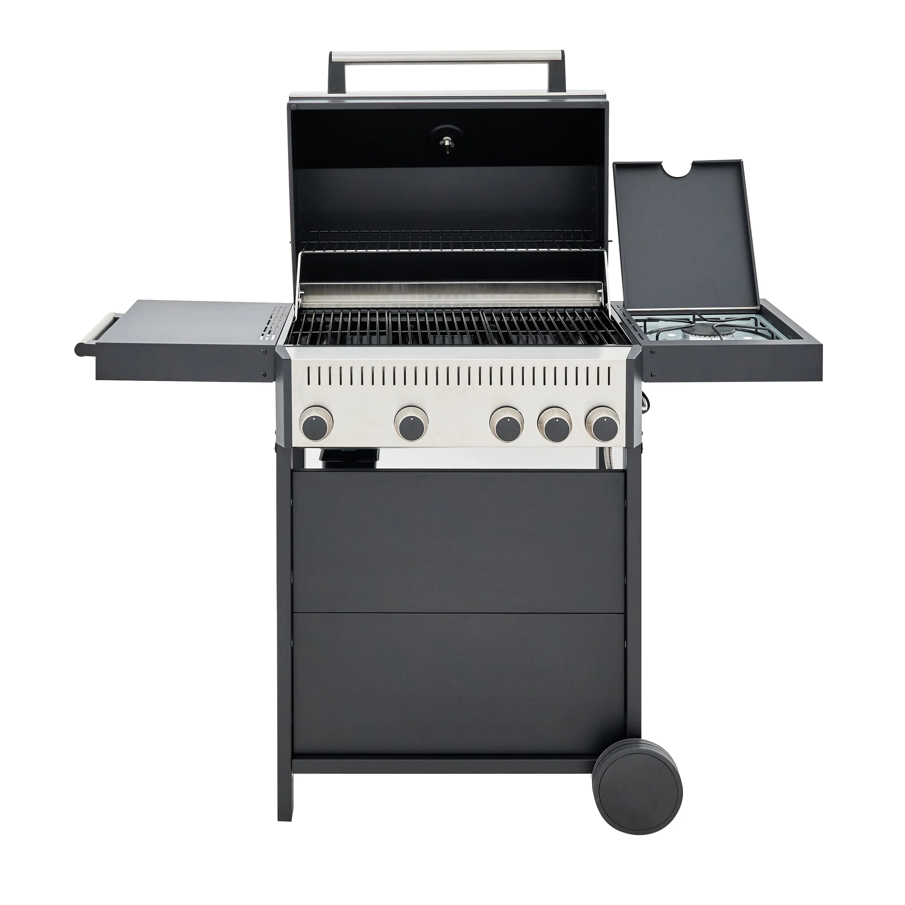 Barbacoa de Gas C500 4+1B – 5 Quemadores 13 kW para 6-10 Personas