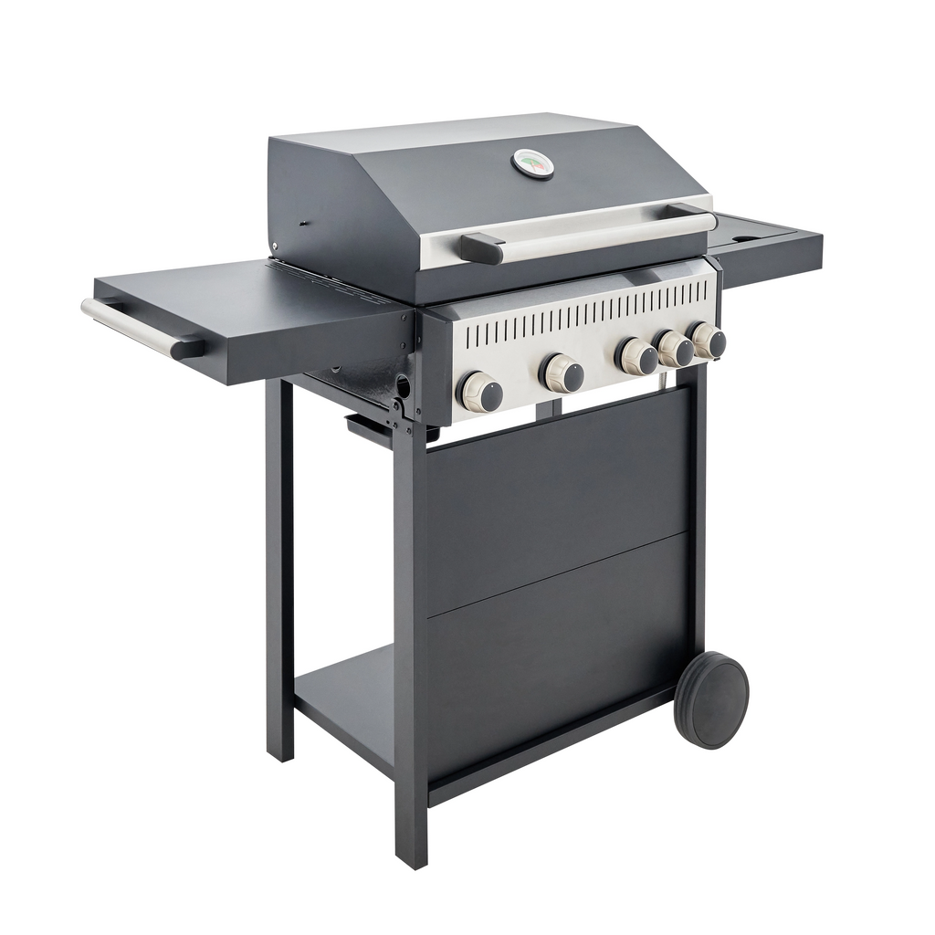 Barbacoa de Gas C500 4+1B – 5 Quemadores 13 kW para 6-10 Personas