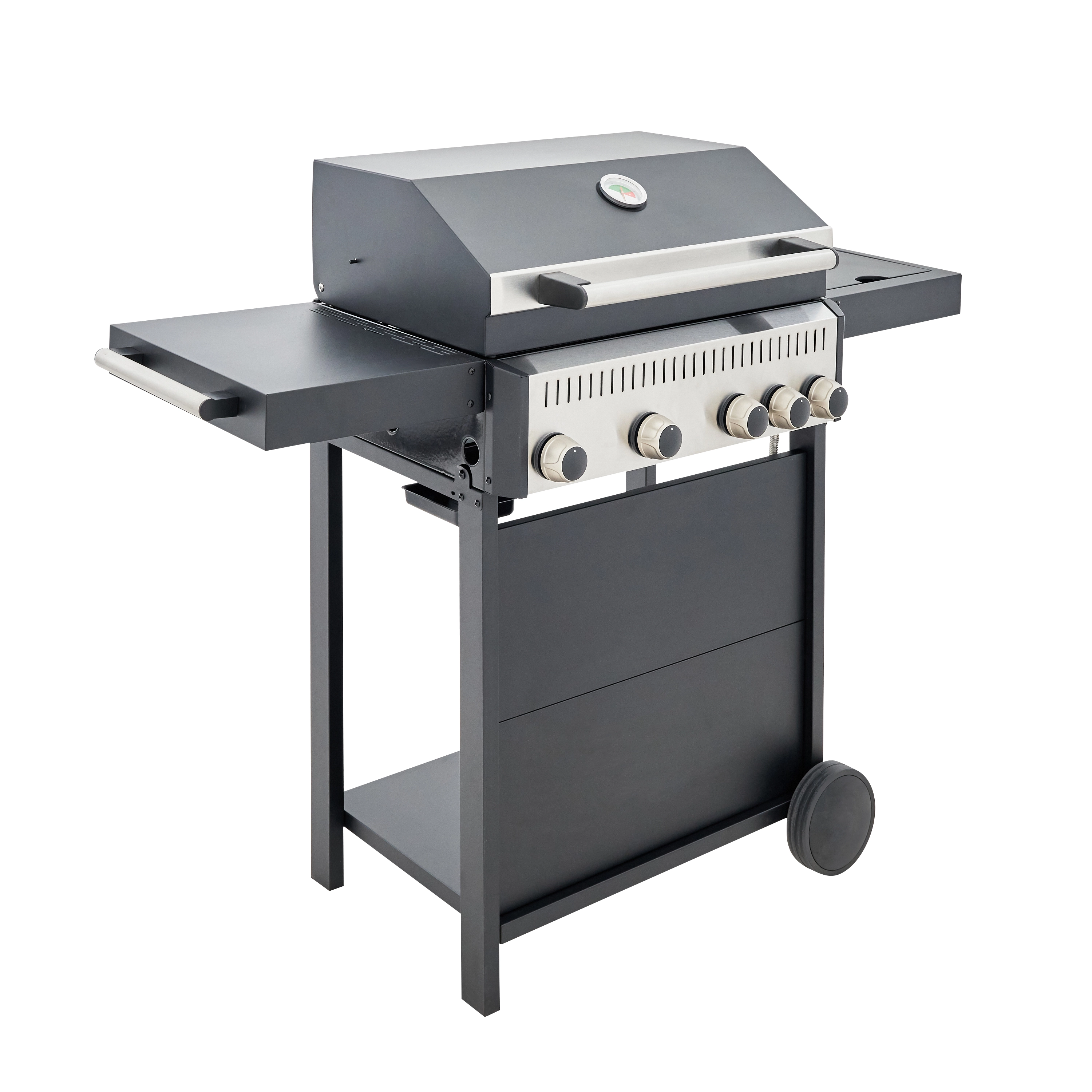 Barbacoa de Gas C500 4+1B – 5 Quemadores 13 kW para 6-10 Personas