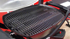 Barbacoa de gas Weber Q 2000 Titanium compacta para terraza