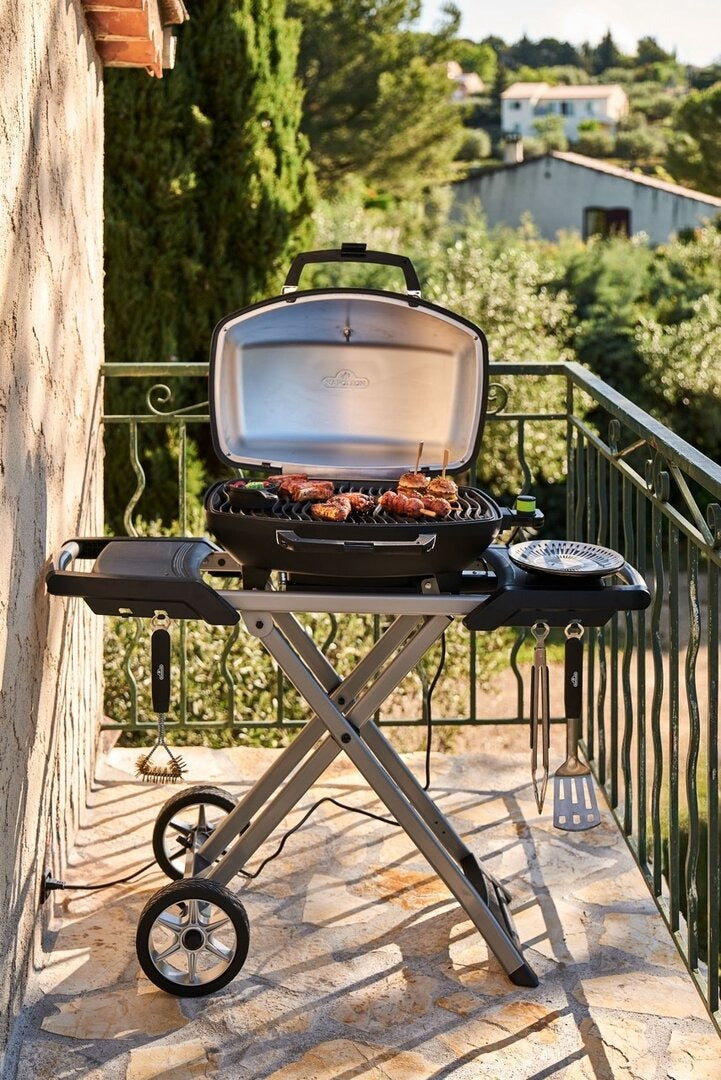 Barbacoa de Gas Portátil Napoleon TravelQ Pro 285X Eléctrica con Carro